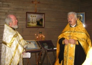 В дер. Бабино освящена часовня преподобного Александра Свирского